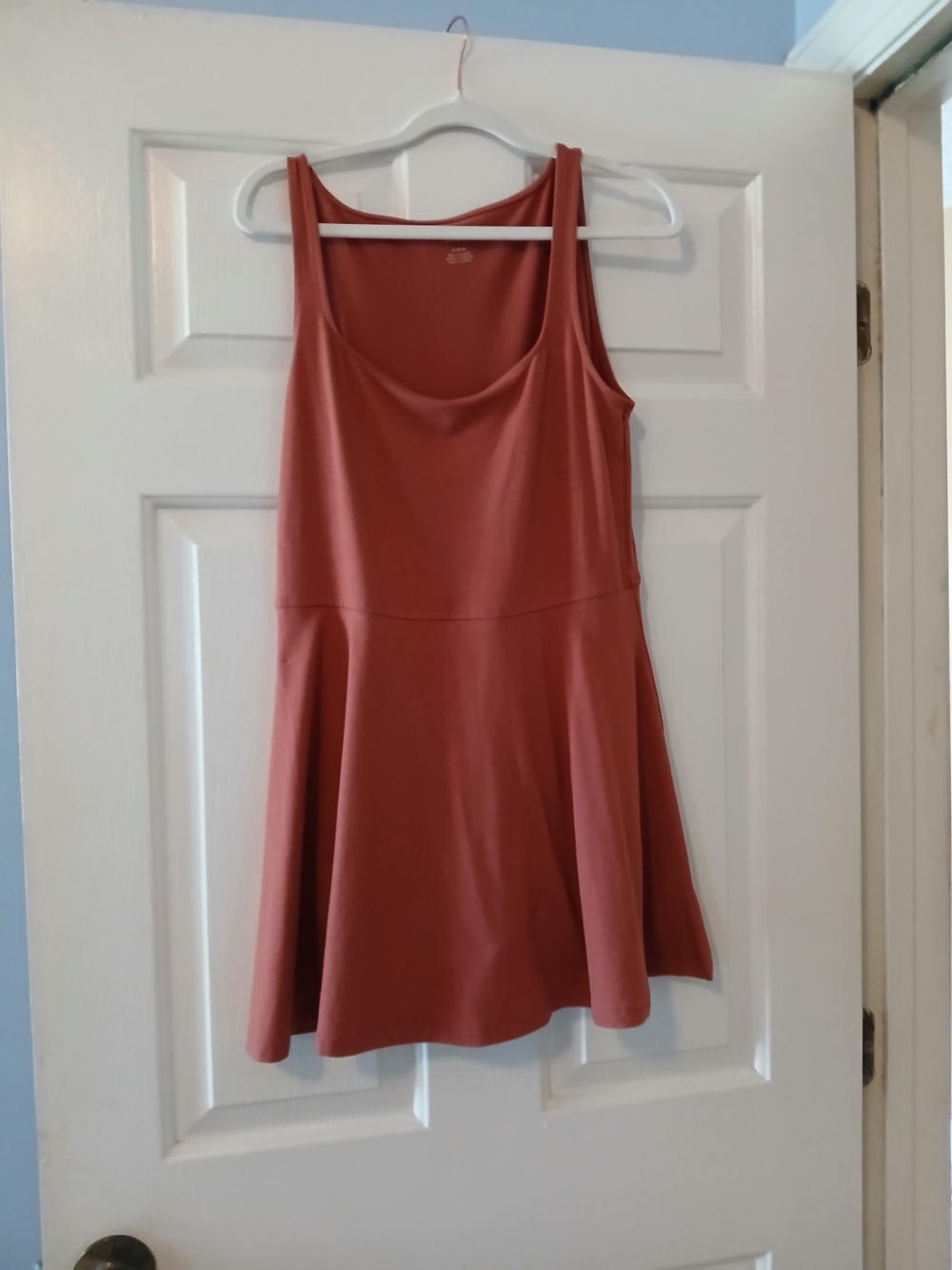 American Eagle Outfitters Rust Tank Swing Dress